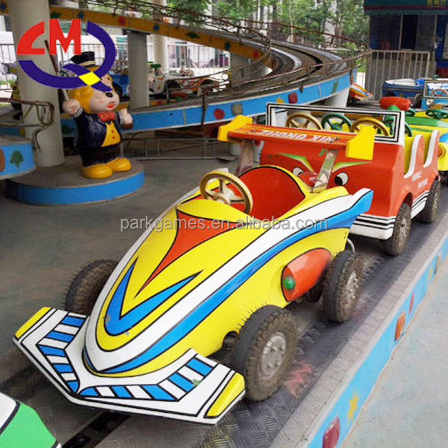 New Kids Rides! Amusement Park mini shuttle train rides / Convoy Express speedway ride for Sale