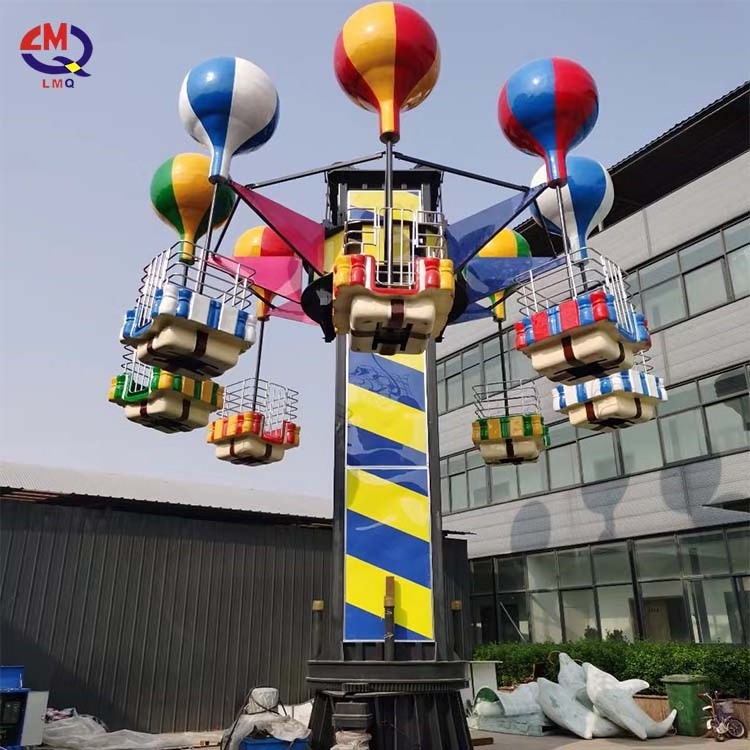 Adult Thrilling Theme Amusement Park Game Rotary Samba Balloon Tower Fairground Rides for sale