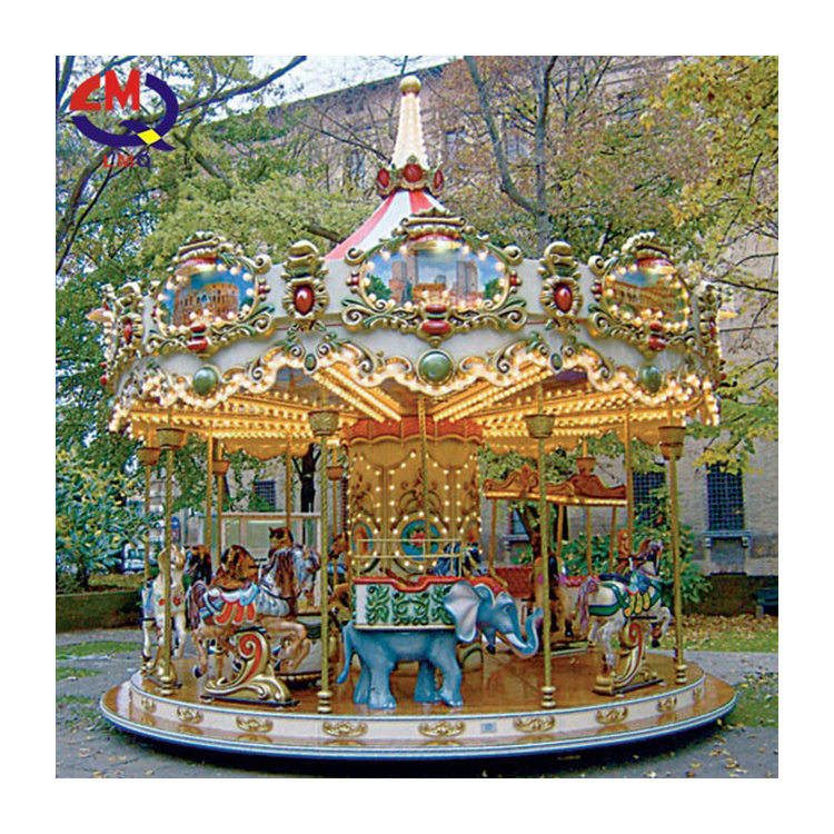 Amusement Park Kids Carousel for Sale Luxury Merry Go Round Kiddy Carrousel Rides