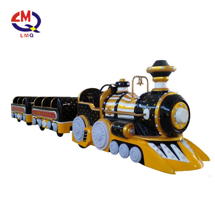 Kids Tourist Road Train Shopping Mall Theme Park Battery Powered Trackless Electric Trains For Sale