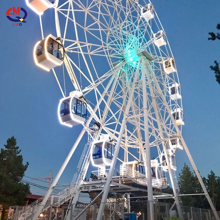 Professional Direct Manufacturer Christmas Decor 45m Air Condition Led Light Ferris Wheel