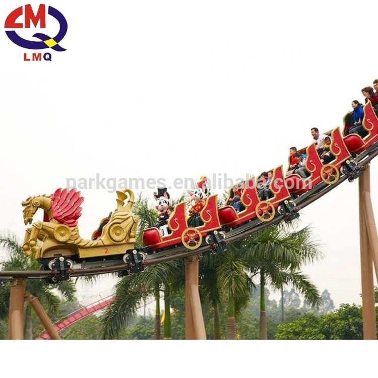 15kw Professional iso certification amusement park backyard roller coasters for sale