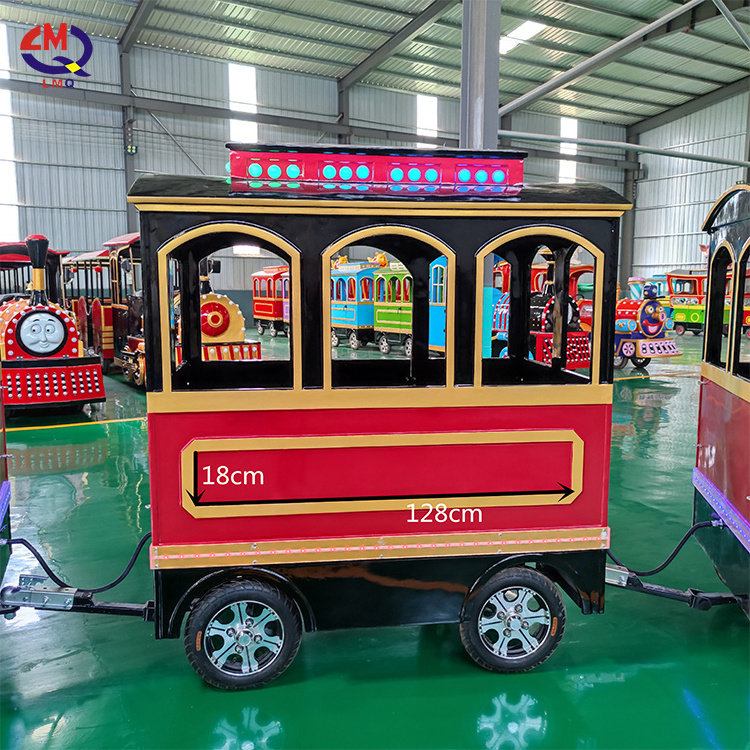 High Quality Shopping Mall Customized Other Amusement Park Rides Electric Trackless Train for sale