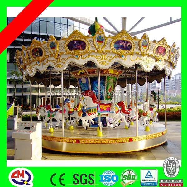 Hot Selling Carousel Horse Miniature Carousel Colorful Kids Carousel For Sale