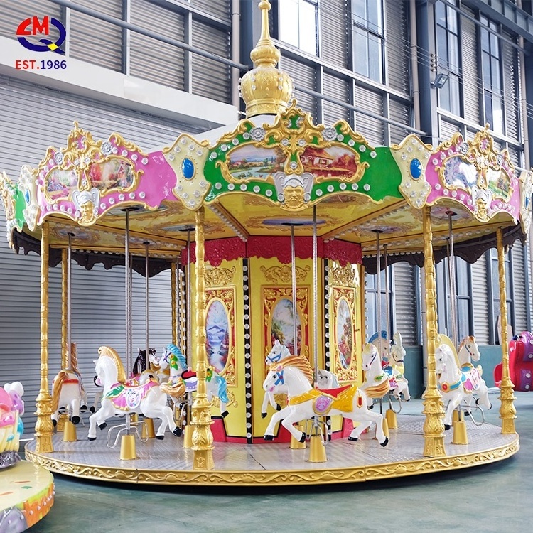 Amusement Park Kids Carousel for Sale Luxury Merry Go Round Kiddy Carrousel Rides