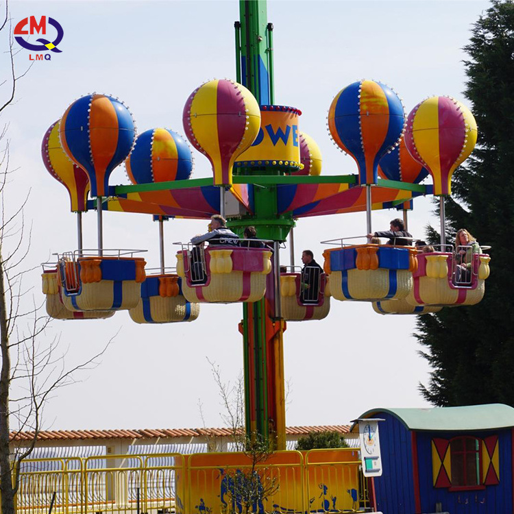 Adult Thrilling Theme Amusement Park Game Rotary Samba Balloon Tower Fairground Rides for sale