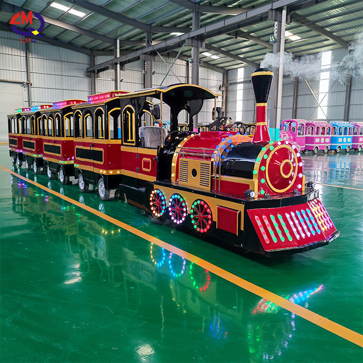 High Quality Shopping Mall Customized Other Amusement Park Rides Electric Trackless Train for sale