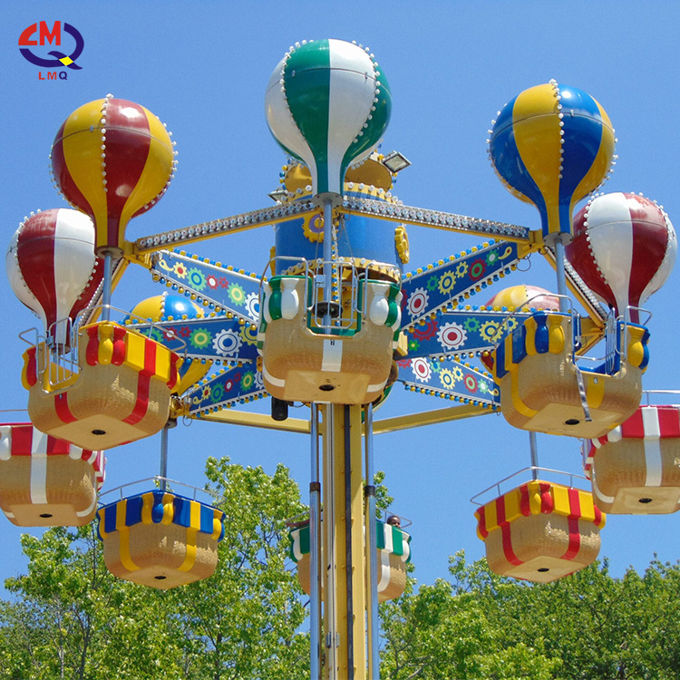 Adult Thrilling Theme Amusement Park Game Rotary Samba Balloon Tower Fairground Rides for sale