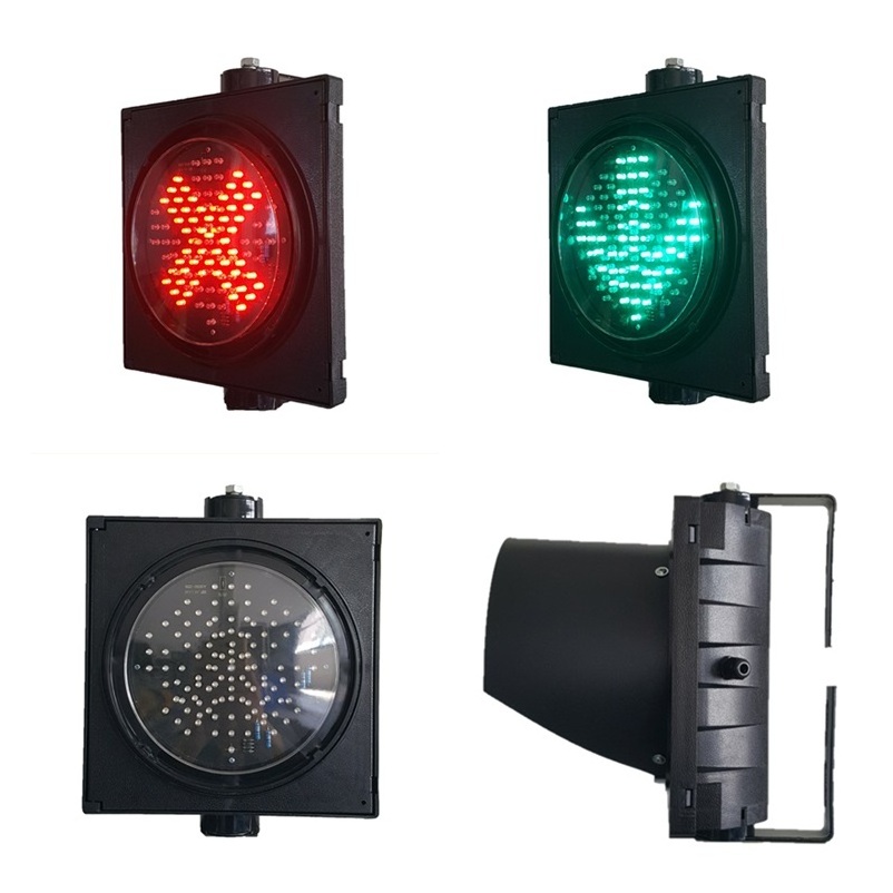 INTEGER 300mm RED cross green arrow LED Traffic Light with High Safety Efficient Road Safety