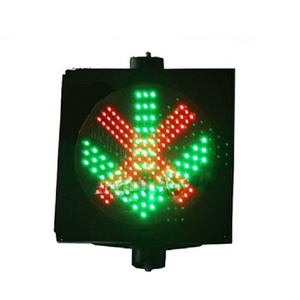 INTEGER 300mm RED cross green arrow LED Traffic Light with High Safety Efficient Road Safety