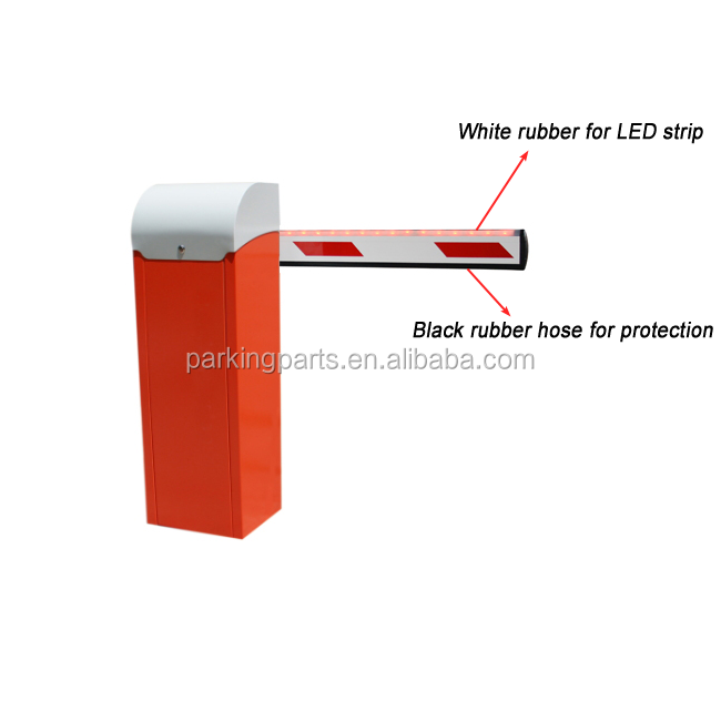 LED boom protection rubber for automatic parking barrier gate