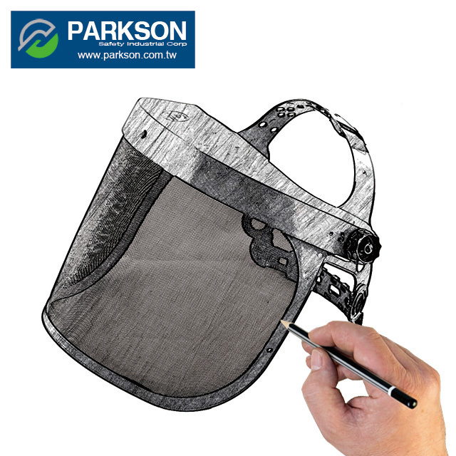 PARKSON SAFETY TAIWAN Customize Face Shield Industrial Protection Wide Coverage