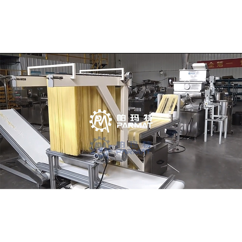 Spaghetti making machine production line 200 kg one hour spaghetti production long pasta manufacture process production line