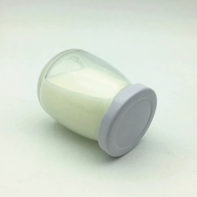 50ml100ml200ml twist off top glass jelly yogurt jar with metal lid