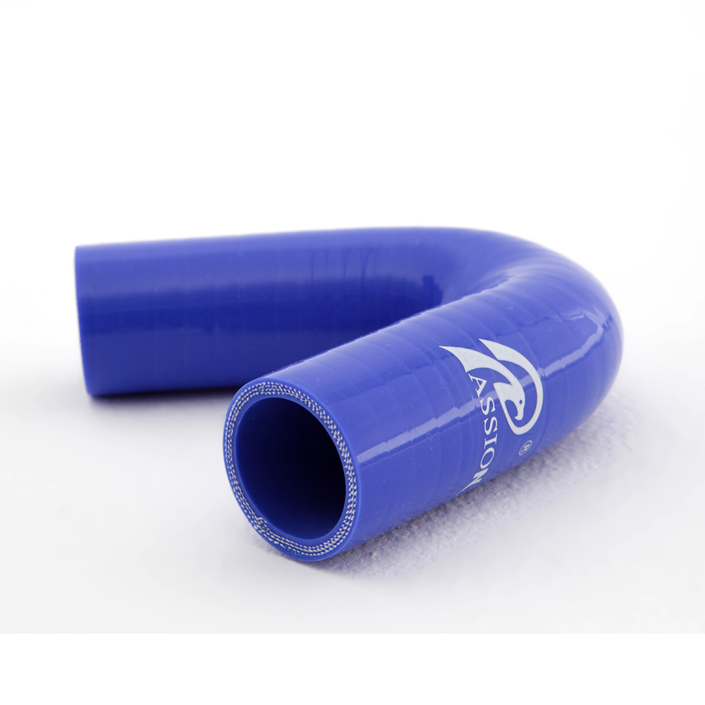 Flexible Silicone Hose - 135 Degree Bend Reinforced High Temp Resistant Long Service Life Silicone Tube Pipe