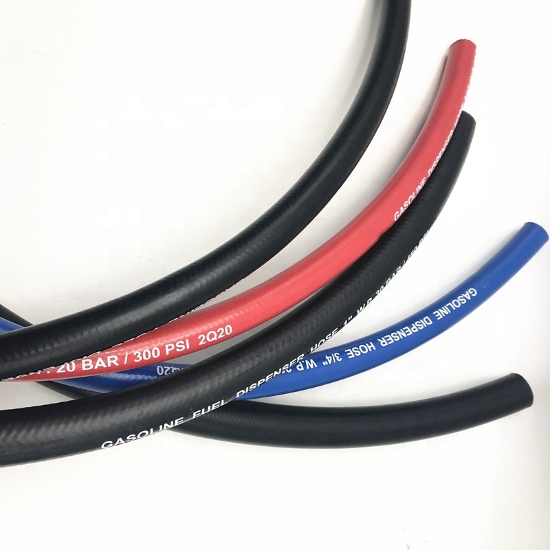 Smooth Surface Gas Station Use Fuel Hose 3/4 19mm Flexible Gasoline Oil Fuel Hose Pipe