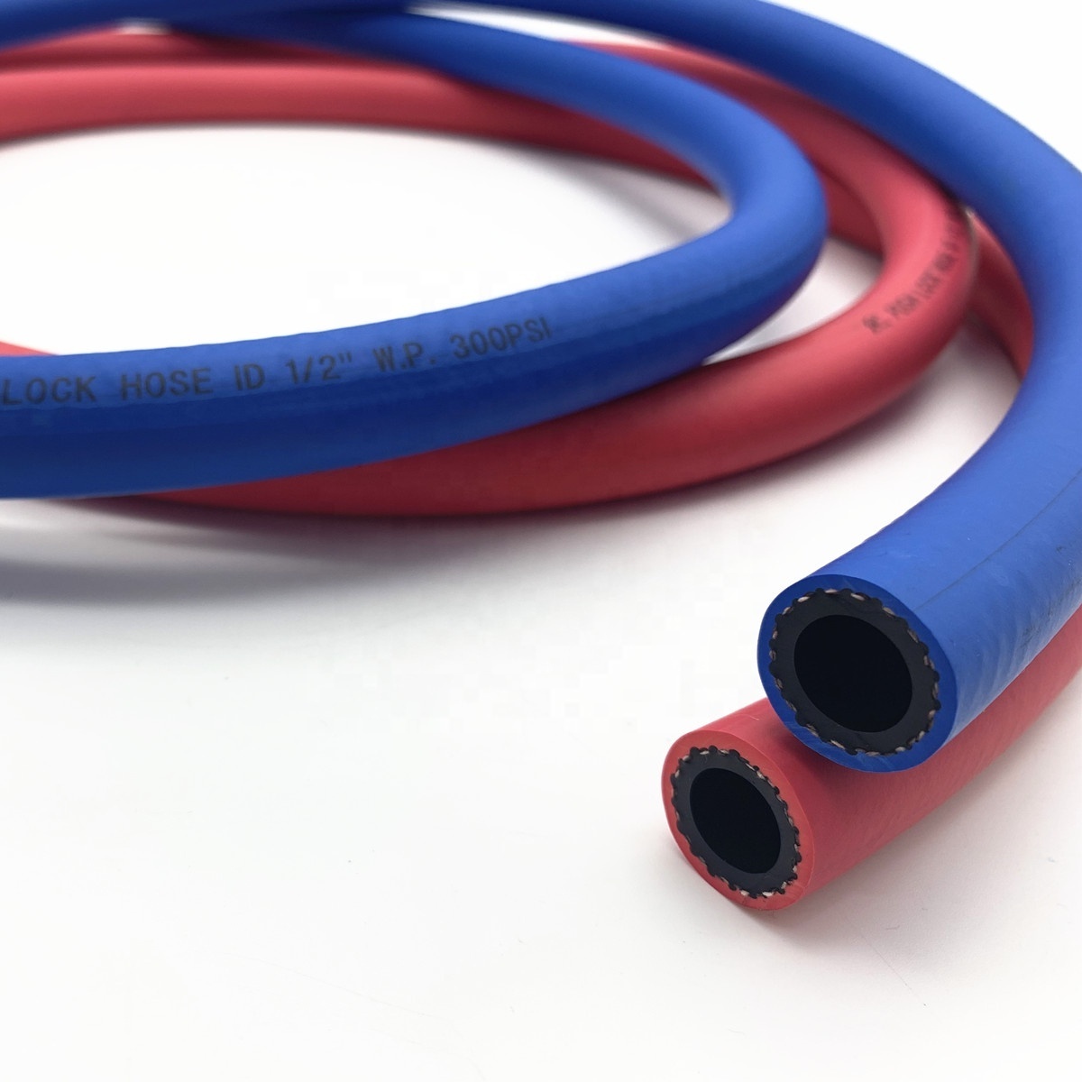 1/2 Inch Push Lock Hose to US with Black Blue Red Color