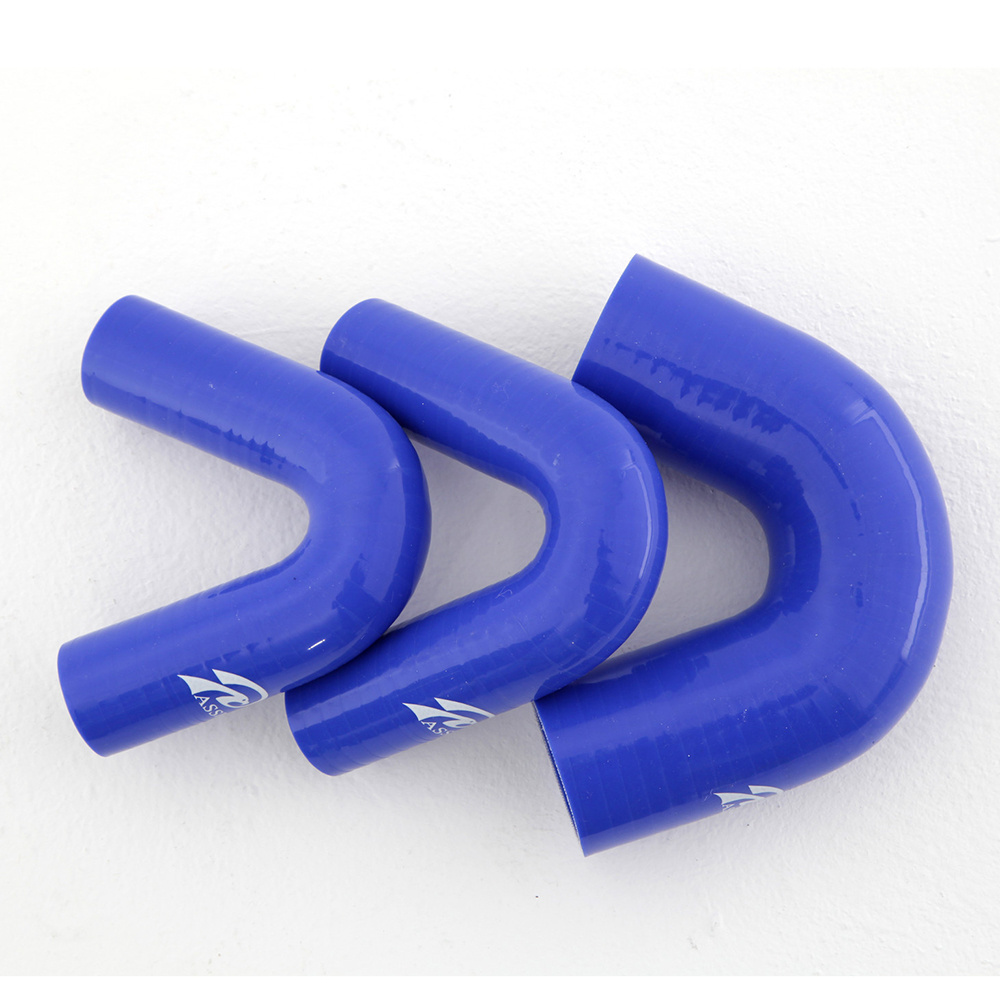 Flexible Silicone Hose - 135 Degree Bend Reinforced High Temp Resistant Long Service Life Silicone Tube Pipe