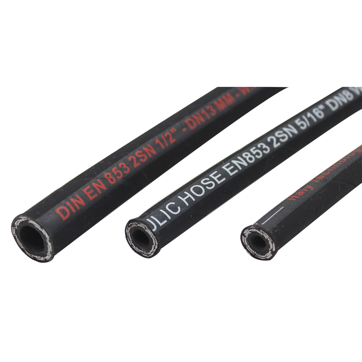 Industrial Hydraulic NBR Rubber Hose 3 8 Hydraulic Hose for Excavator