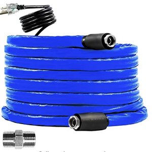 Lead and BPA Free Heated Drinking Water Hose For RV And Garden Outdoor Low Temperature Application