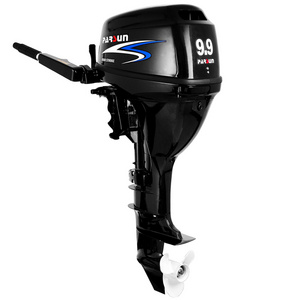 F9.9BWS 9.9HP 4-stroke PARSUN tiller control with electric start outboard motor