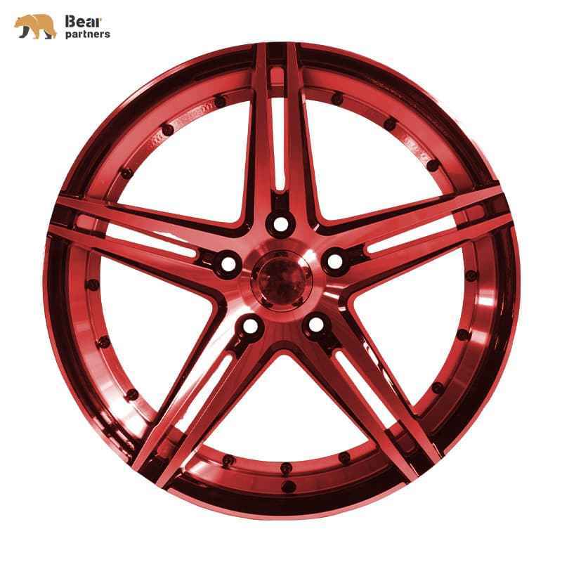 Partner Bear forged red wine glass gold tire cover chrysler 300s 2024 5.7 19in wholesale car rims and tires with hearts