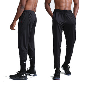 Factory Direct Sale Leisure Breathable Training Pants Quick Dry Sweat-wicking Gym Pants With Pockets Sport Pants For Men