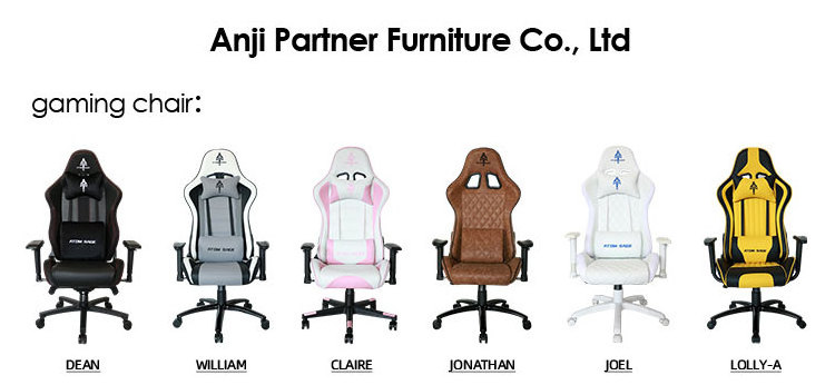 PARTNER Profesional High Quality PU Leather Racing Style Computer Gaming Racing Chair