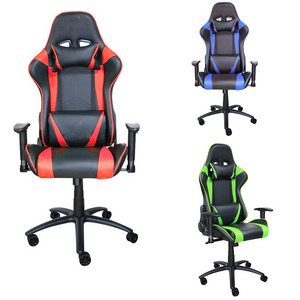 Factory Wholesale Sillas Gamer Ergonomic Game Chair With Adjustable High Back Gaming Chair Blue