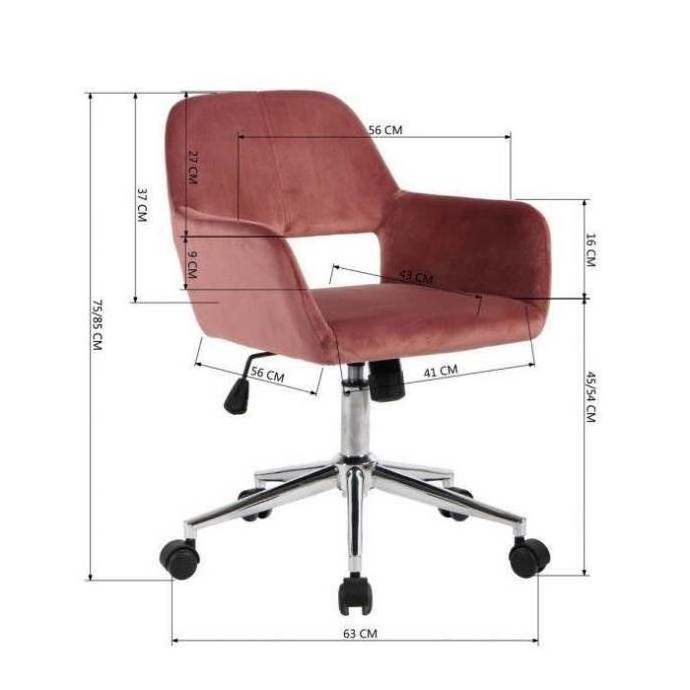 Partner Modern Design Swivel  Study Table Chair Set Adult Nails Makeup Studio Chair Fabric Office Task Chairs