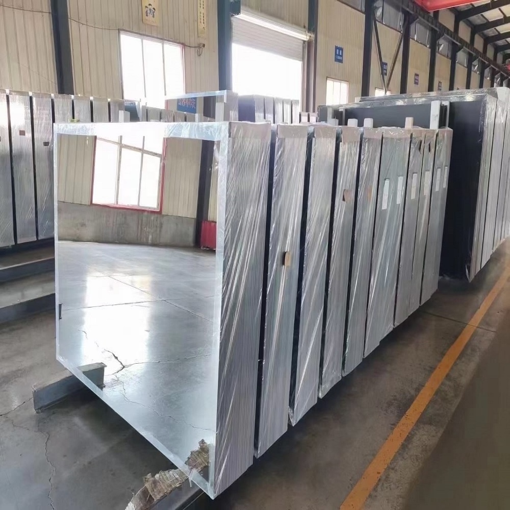 PARTNER GLASS All Thickness China Factory Large Size Customized size DOUBLE SINGLE COATED Clear Aluminum Silver Mirror Glass