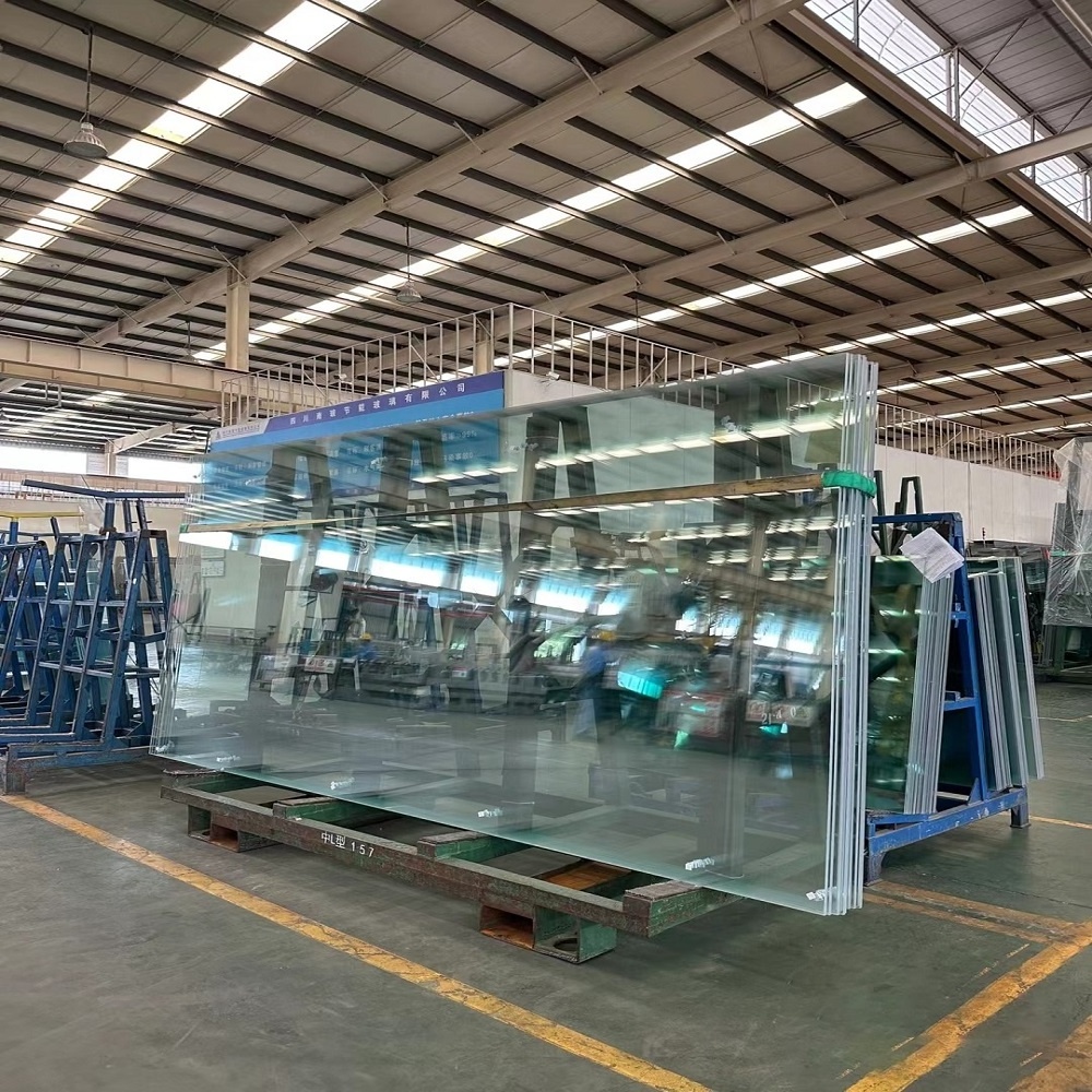 China glass manufacturer toughened clear insulated glass for building construction low-e laminated double glazing glass prices