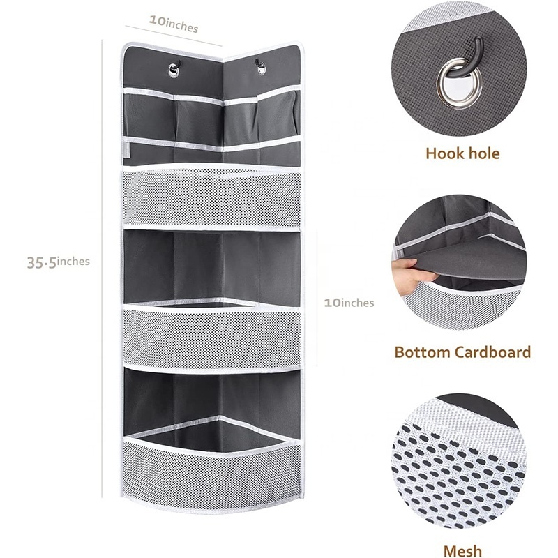 Corner Shelf | Safe Hanging Organizer | Child-Friendly Wall Mount Storage