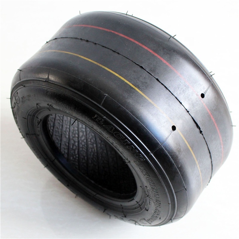 Go kart parts 10X4.5-5 rubber karting front tires for sale