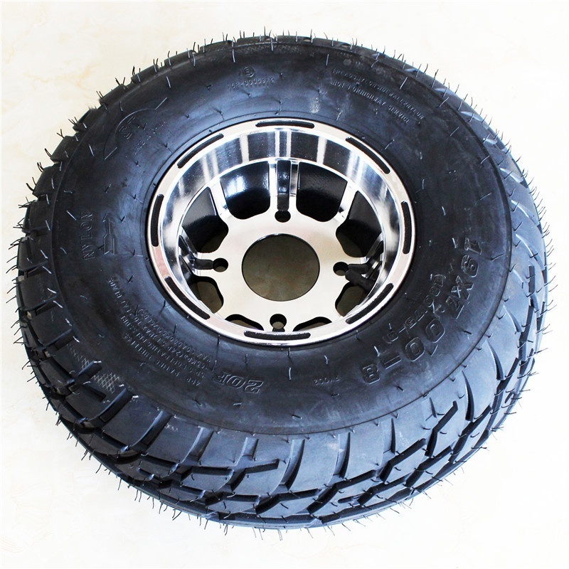 Chinese Made ATV Front wheel 19*7-8 tyre with rim