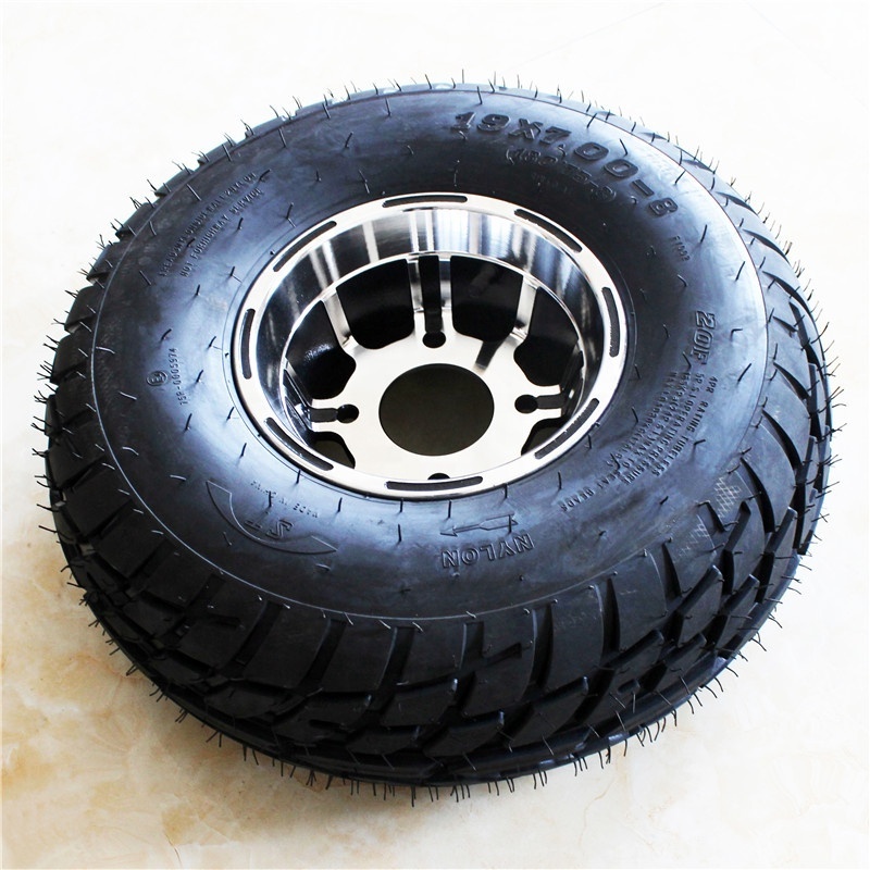 Chinese Made ATV Front wheel 19*7-8 tyre with rim