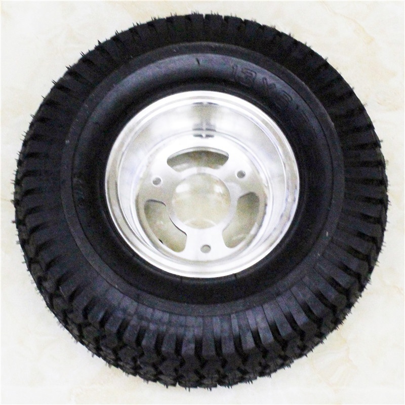 ATV UTV 4.0 P.S.I. 13*6.5-6 Rubber Tires And Aluminum Rim