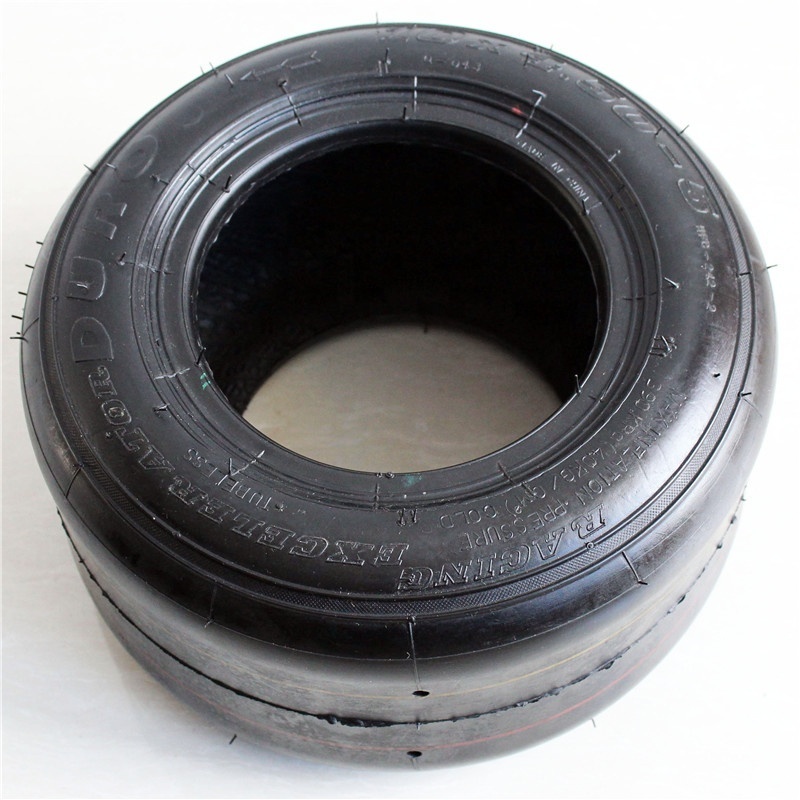 Go kart parts 10X4.5-5 rubber karting front tires for sale