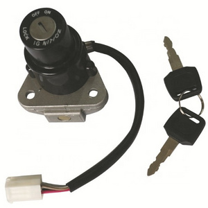 Customized  Black&Silver Ignition Switch w/Keys for Motorcycle DT125K