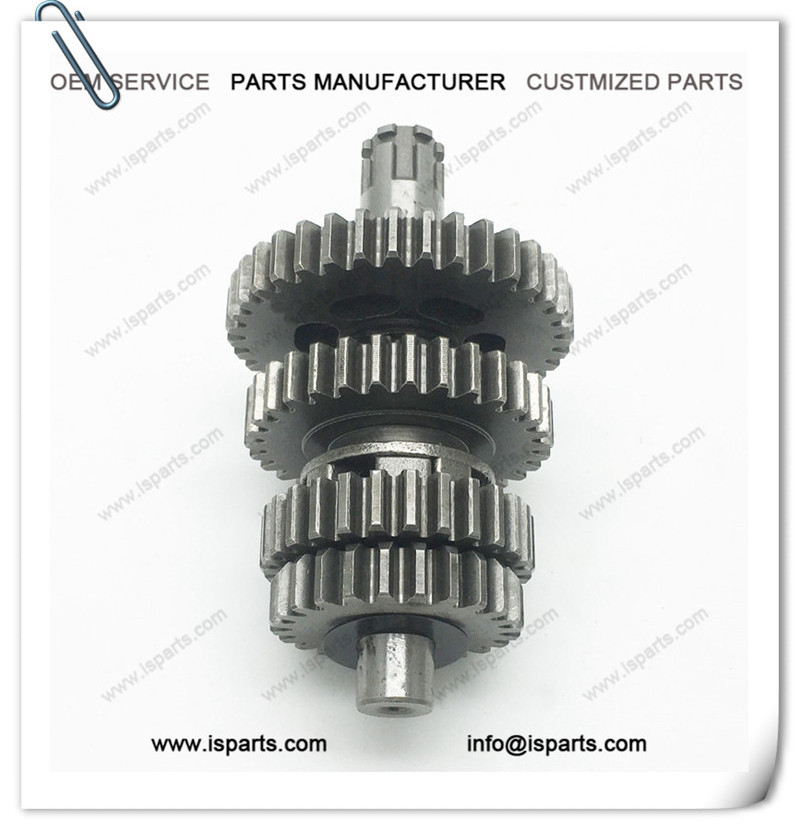 OEM CD70 Motorcycle Gearshaft Transmission Parts Main & Counter Shaft,Main And Auxiliary Shaft