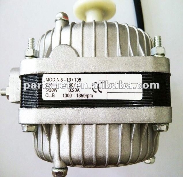 shaded pole condensor fan motor