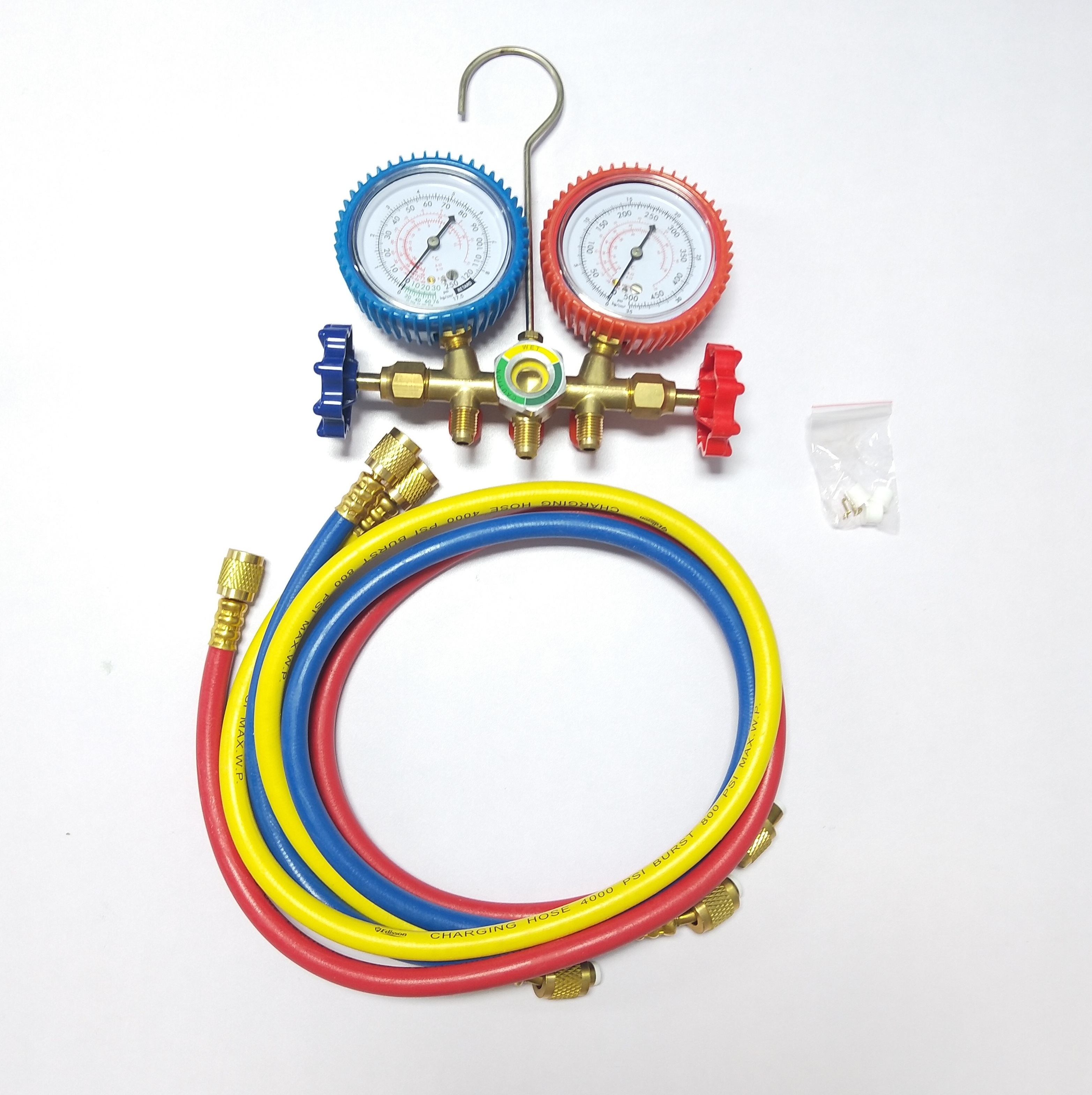 Brass manifold gauge manifold sets R410, R134A R404 R22 R12 R32 R502 PartsNet