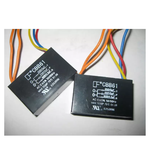 AC ceiling fan capacitor / CBB61 ceiling fan capacitor / Fan run capacitor