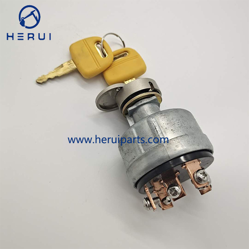 High Quality Ignition Switch With Key For Kato Excavator HD1430