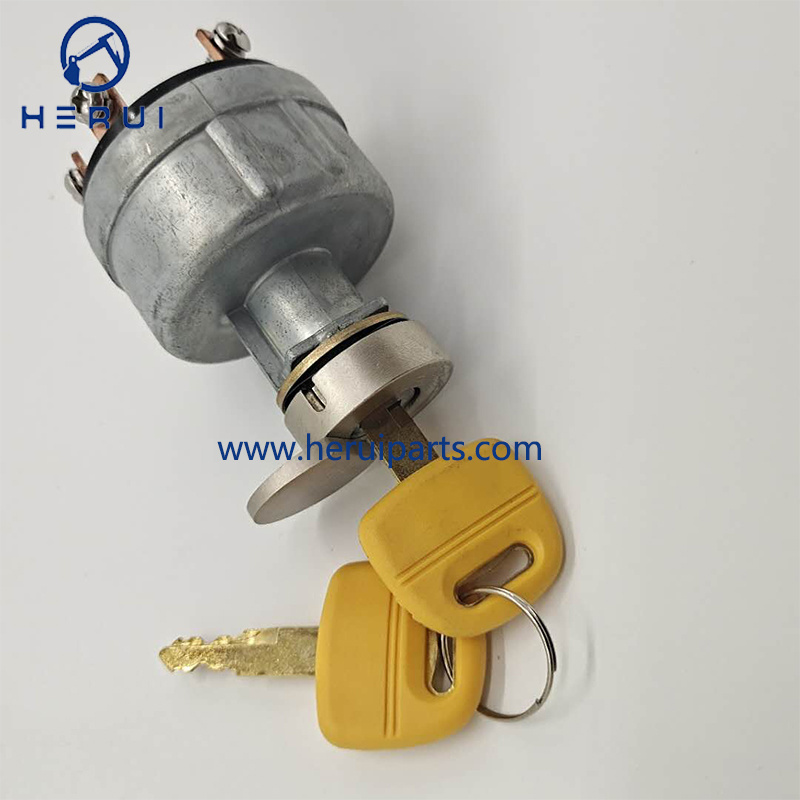 High Quality Ignition Switch With Key For Kato Excavator HD1430