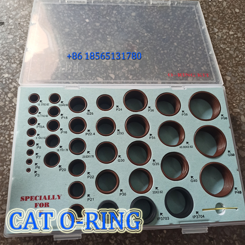 O-Ring D-Ring Seal Kit 270-1528 4C-8253 4C-4782 4C-4784 O Ring Box Rubber Seal Kits  for Caterpillar Excavator Spare Parts