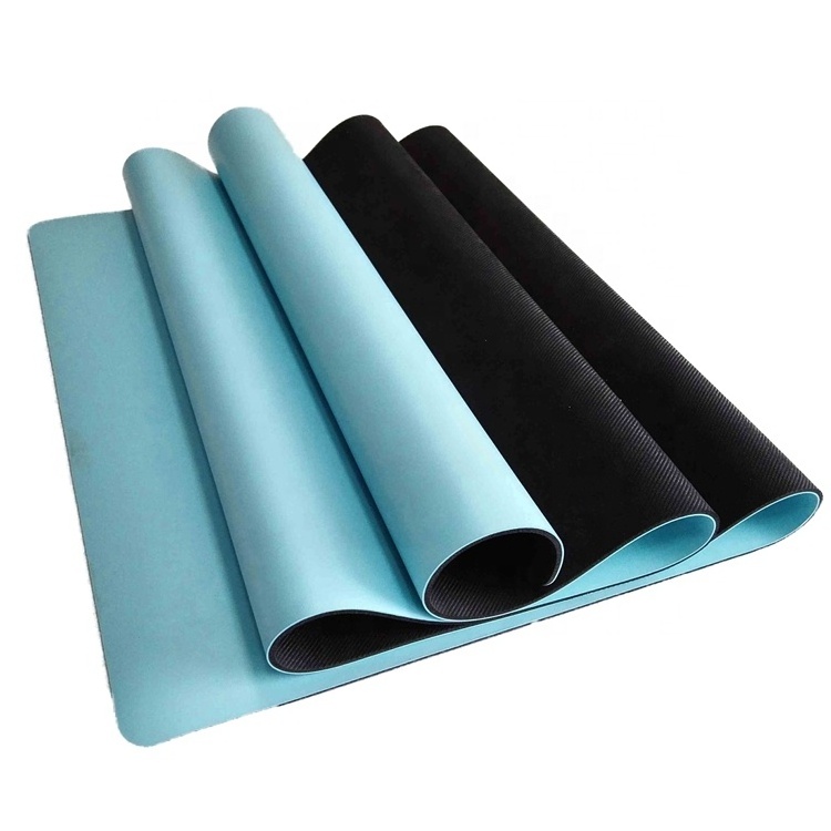 Travel yoga mat and yoga mats rubber for outdoor exercise