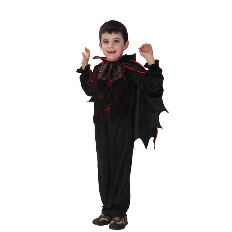 Bat Vampire Costumes for Boys Halloween Purim Carnival Masquerade Mardi Gras Outfit