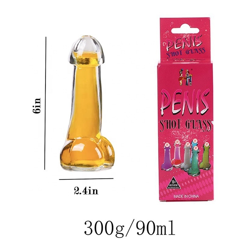 Bachelor Party Shot Penis Cocktails Cup Bar Night Club Glasses Wine Drinking Willy Penis Shaped Bottle Cup