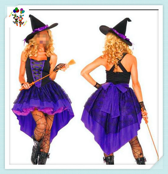 Adult Womens Party Fancy Witch Halloween Costumes HPC-3162